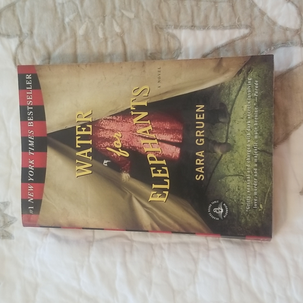 Book "Water for Elephants" - by Sara Gruen